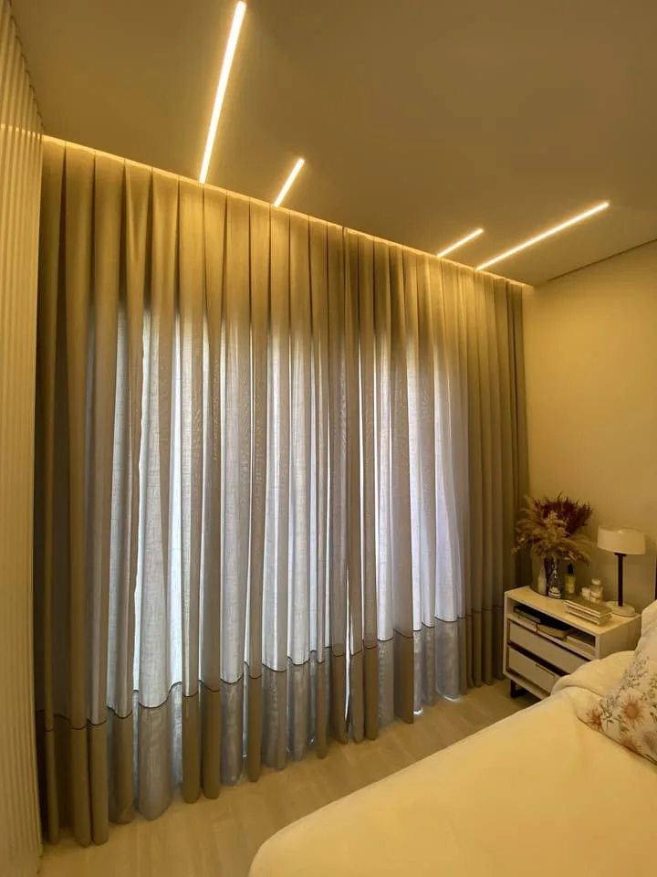 Cortinas Prega Macho Quarto
