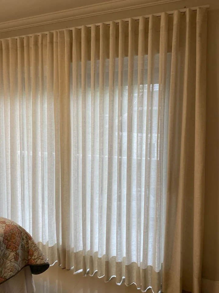 Cortinas Prega Wave Quarto