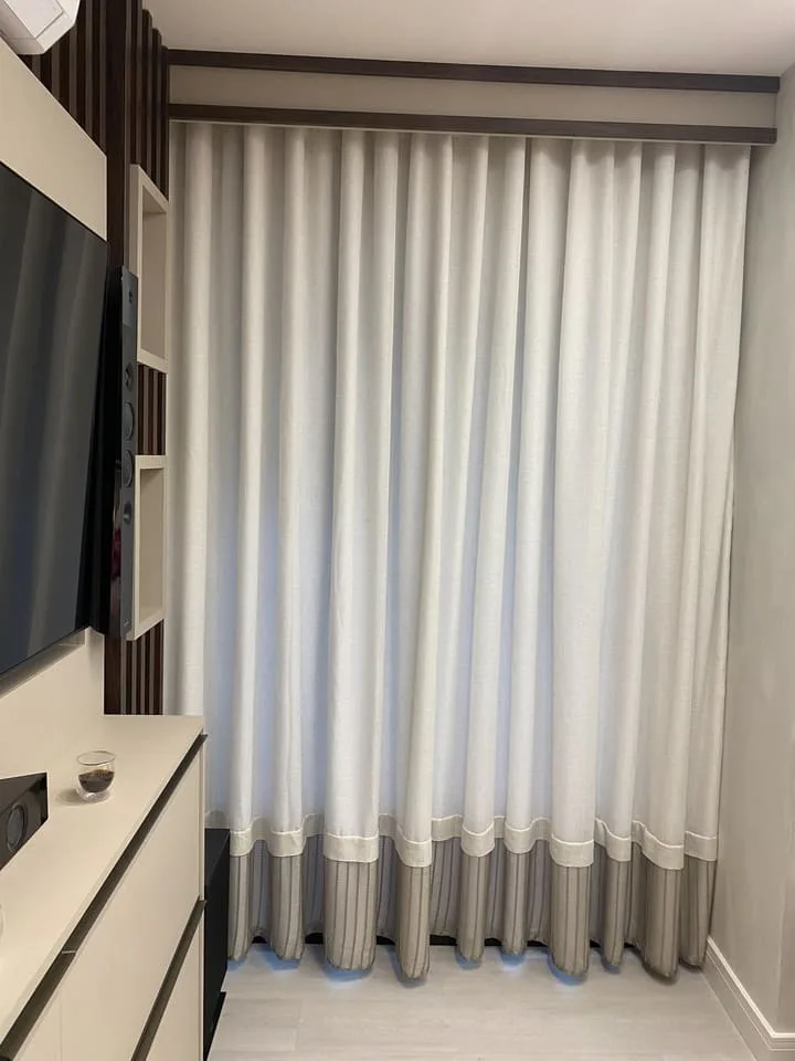 Cortinas Prega Wave Sala