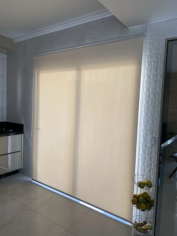 Persianas Rolô Tela Solar Cozinha