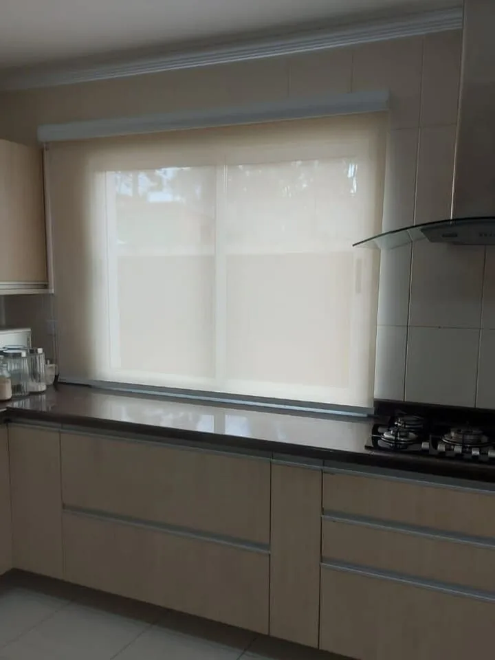 Persianas Rolô Tela Solar Cozinha